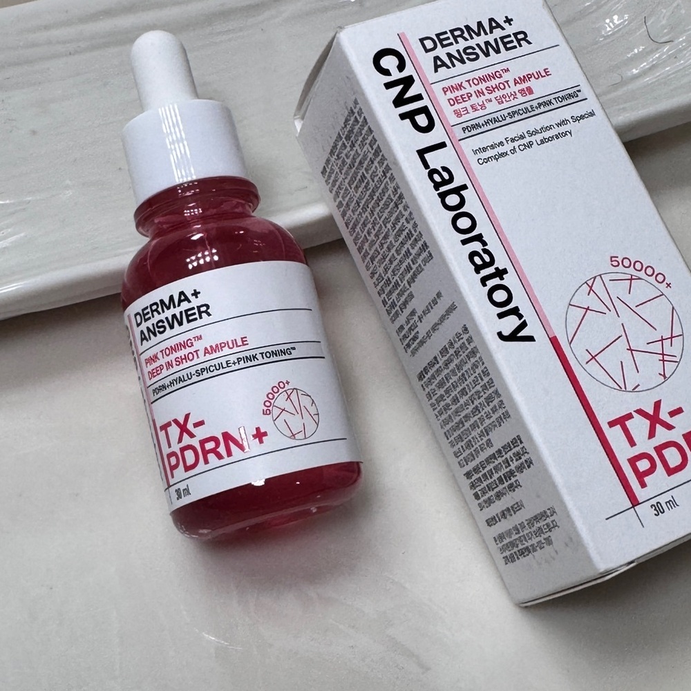 CNP Laboratory TX-PDRN Ampoule Pink Toning Serum 30ml NEW